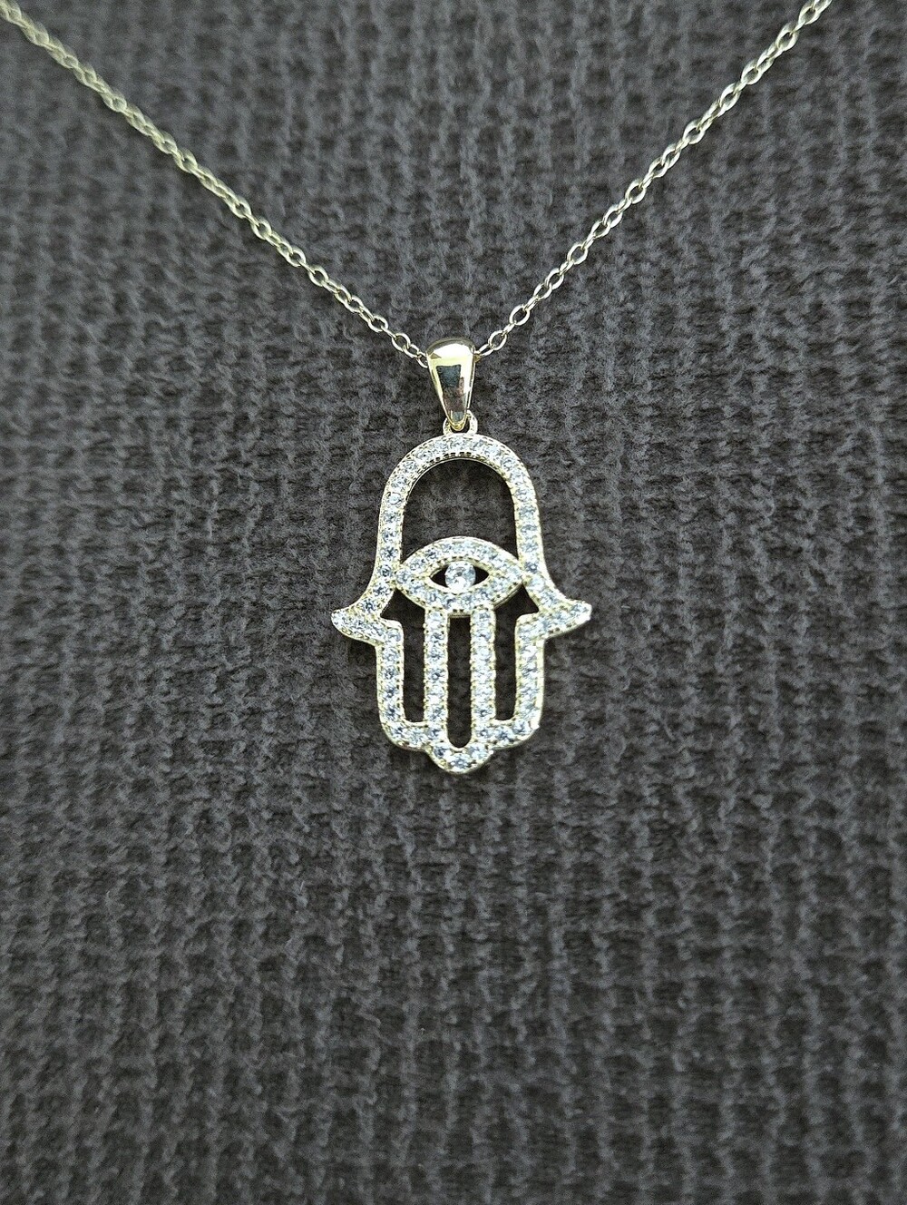 Cote d'Argent Gold💛 Hamsa🤚 Pendant Necklace - NWT